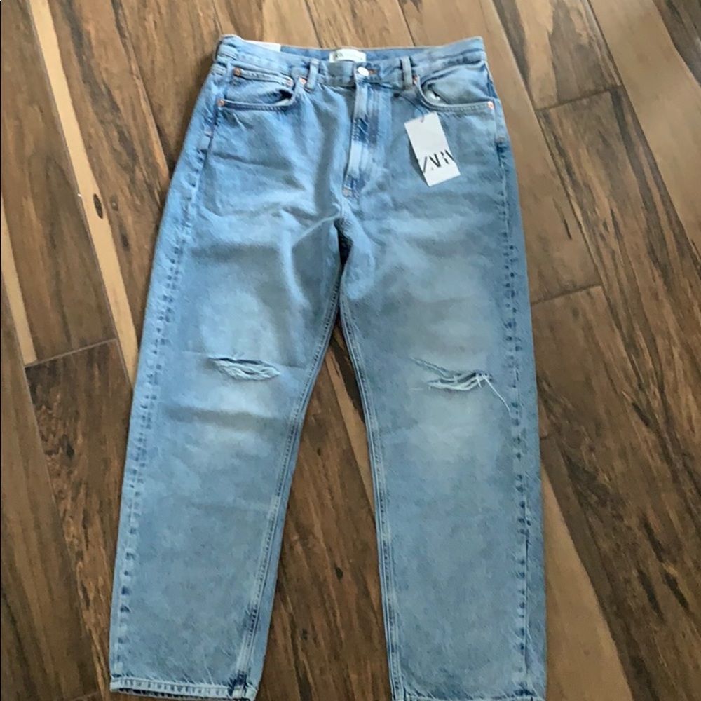 Zara Relaxed Straight Jeans